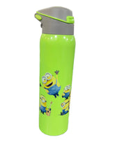 Minion Steel Themed Water Bottle